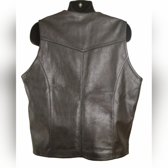 Cripple Creek Leather Vest - Picture 3 of 6